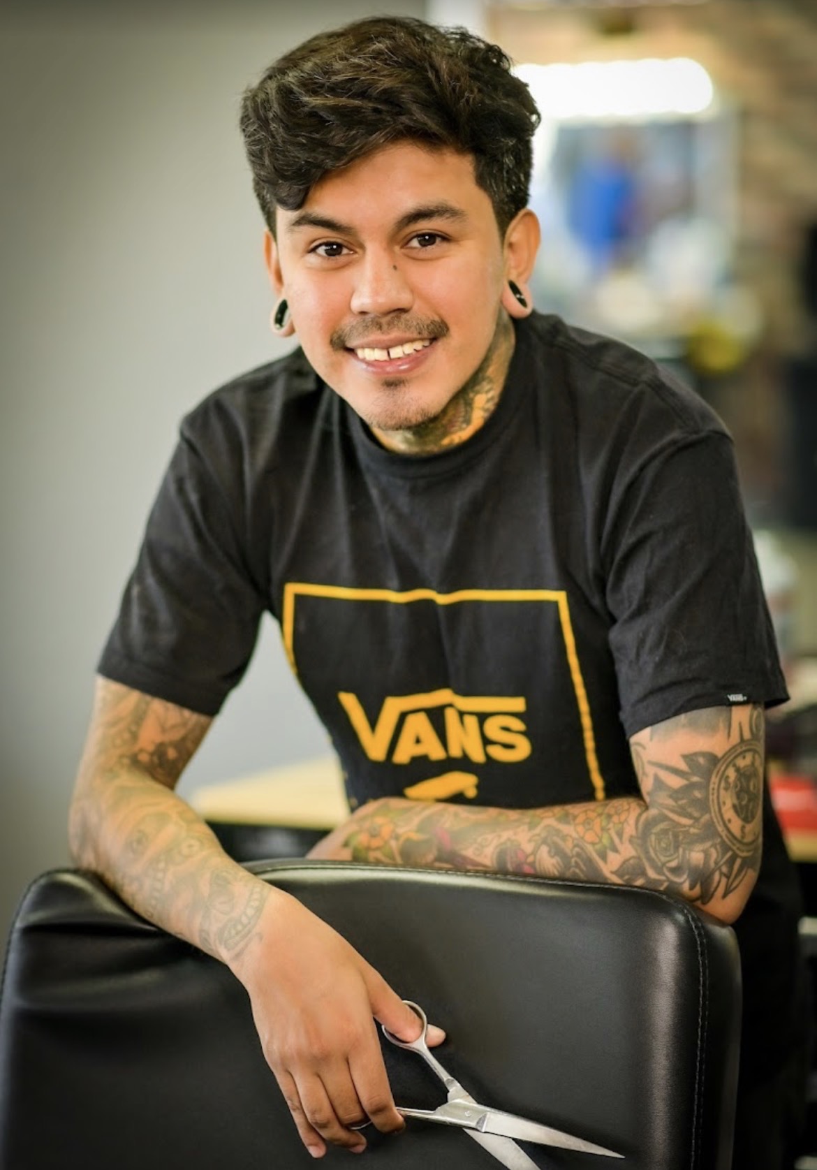 Barber portrait
